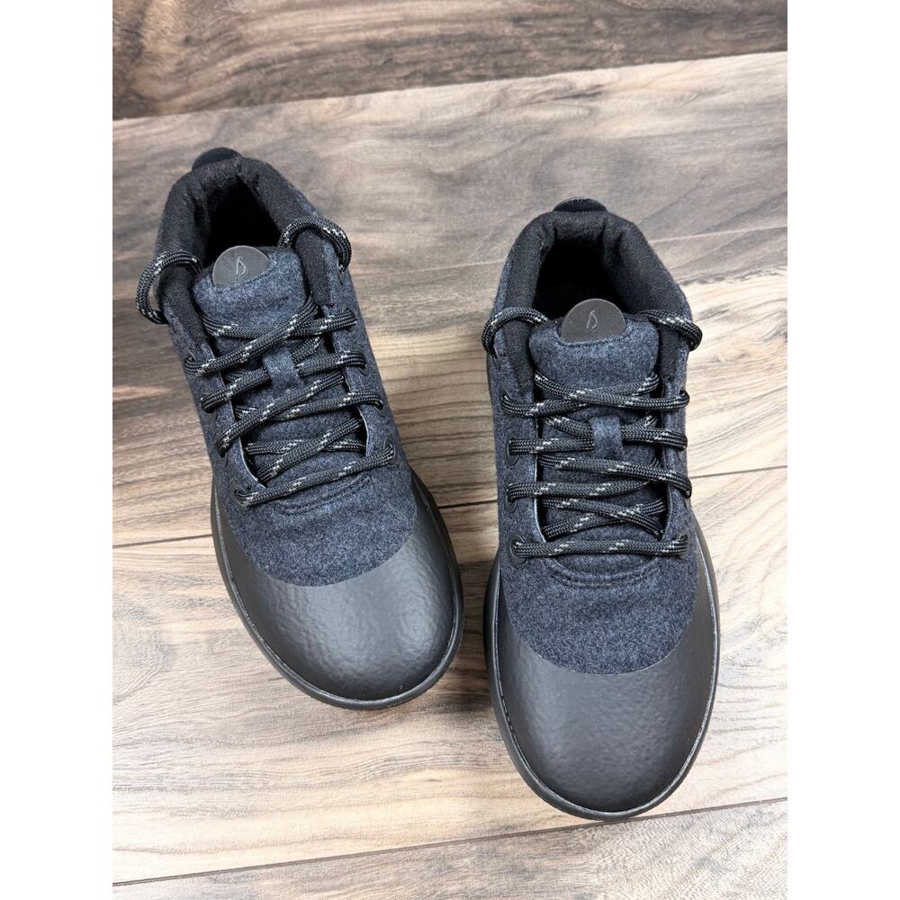 NIB Allbirds Wool Runner Up Mizzle Plus 8 Running Sneakers Athletic Black Merino - Picture 3 of 10